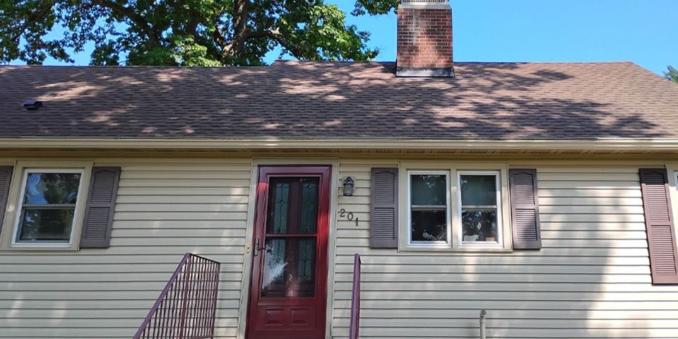 A new asphalt roof adds more than curb appeal—it protects your home from Wisconsin's toughest weather conditions. This residential roof replacement features premium architectural shingles built for lasting beauty and dependable performance. photo
