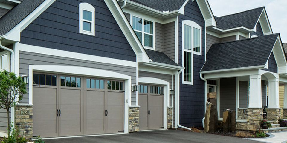 Multiple siding profiles creates visual interest photo